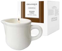 Žvakė, masažinė Organique Massage Candle Bamboo, balta sp.