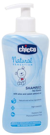 Šampūnas kūdikiams Chicco Natural Sensation No-Tears Shampoo, 300 ml