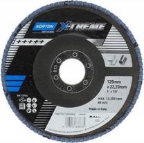 Шлифовальный диск Norton X-Treme R860 125 P80 FLD FDTF, 125 мм x 22.23 мм