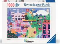 Puzle Ravensburger Valladolid, 70 cm x 50 cm, 1000 gab.