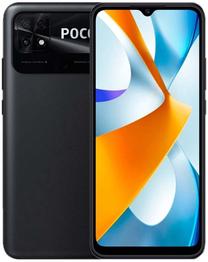 Mobilais telefons Poco C40, 64 GB, melns krās.