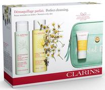 Veido priežiūros priemonių rinkinys Clarins, 415 ml