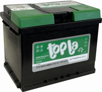 Аккумулятор Topla Stop & Go, 12 В, 60 Ач, 680 а