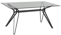 Stalas Tivoli, pilka sp., 160 cm x 90 cm x 76 cm