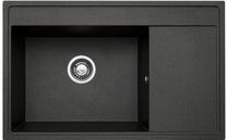 Кухонная мойка Pyramis Camea 070074301, 79 см x 50 см, черный цв.