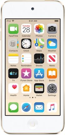 MP4 grotuvas Apple iPod Touch 7th Generation, aukso sp., 32 GB