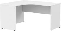 Kampinis rašomasis stalas Skyland Imago CA-3L, 140 cm x 120 cm, 75 cm, balta sp.