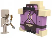 Figūrėlių rinkinys Mattel Minecraft, Minecraft Legends Pigmadillo Vs Skeleton, 8 cm, įvairių spalvų