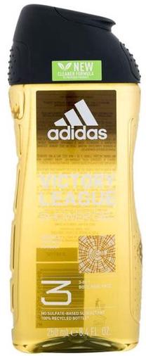 Kūno prausimosi želė vyrams Adidas Victory League, 250 ml