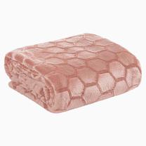 Pledas Zoe, rožinis, 150 cm x 200 cm