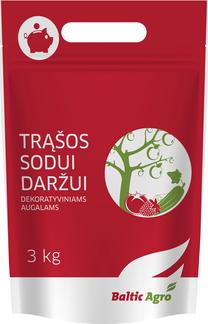 Trąšos daržui, sodo augalams Baltic Agro, granuliuotos, 3 kg