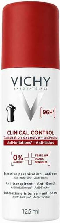 Moteriškas dezodorantas Vichy Clinical Control, 125 ml