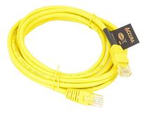 Laidas Accura RJ-45 8P8C, RJ-45 8P8C, 3 m, geltona sp.