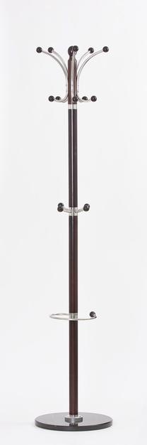Drabužių kabykla W13, 179 cm, ruda sp.