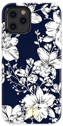 Чехол для телефона Kingxbar Blossom, белый цв./темно-синий цв., Apple