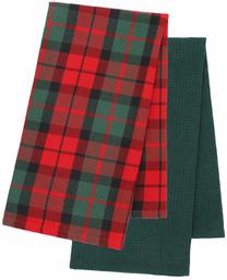 Lupatiņa, universāli Homla Tartan 944820, sarkana krās./zaļa krās., kokvilna/poliesters, 2 gab.