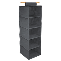 Organizatorius, daiktų saugojimo Ordinett, pilka sp., 30 x 30 x 120 cm