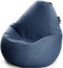 Sėdmaišis Comfort 90 Slate Pop Fit, mėlynas/pilkas, 200 l