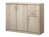 Batų dėžė Idzczak Meble 10, ąžuolo, 110 cm x 35 cm x 111 cm