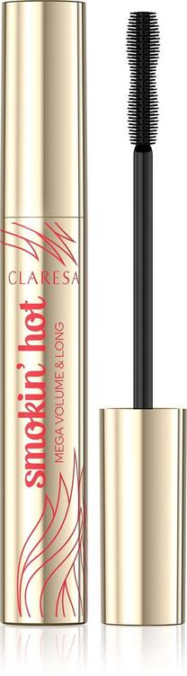 Blakstienų tušas Claresa Smokin Hot, 10 g, juoda sp. black