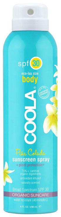 Purškiklis įdegio priežiūrai Coola SPF30, 236 ml