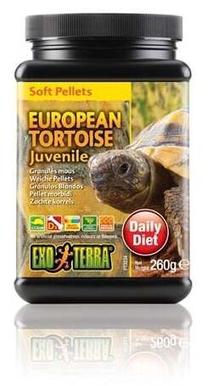 Granulas Exo Terra European Tortoise Juvenile EX-2340, rāpuļiem, 260 g