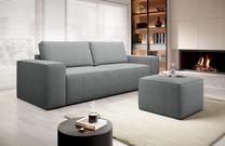 Sofa Silla Vero 4, šviesiai pilka sp., 104 x 260 cm x 96 cm