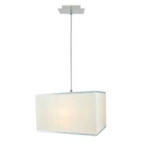 Šviestuvas kabinamas Easylink P111020-1, E27, 1 x 60 W, balta sp. / chromo sp.