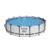 Baseinas karkasinis Bestway 56488, pilkas, 457 x 107 cm, 14970 l