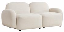 Modulinė sofa Homla Helmi 746635, rusva sp., 87 x 184 cm x 73 cm