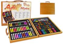 Zīmēšanas piederumu komplekts Artistic Set, daudzkrāsains