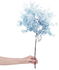 Искусственная ветка AmeliaHome Bazy, зеленый цв./голубой цв., 70 см
