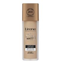 Skystas makiažo pagrindas Lirene City Matt, 203 light, 30 ml