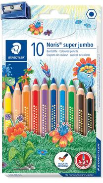 Krāsainie zīmuļi Staedtler Super Jumbo, 12 gab.