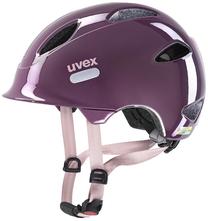 Шлемы велосипедиста детские Uvex Oyo Cloud, розовый цв./фиолетовый цв., 46-50 cm