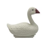 Sodo dekoracija "Žąsis" Garden Center N077, 36 cm x 19 cm x 25 cm, balta sp.