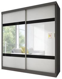 Spinta Idzczak Meble Multi 2 203, pilka sp., 203 cm x 61 cm x 218 cm, su veidrodžiu