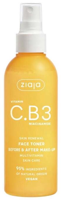 Спрей для лица Ziaja Vitamin C.B3 Niacinamide, 190 мл
