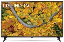 Televizorius LG 55UP75003LF, LED, 55", juoda sp., 55" Prekė su pažeista pakuote.