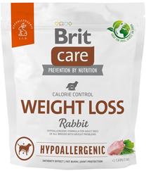 Kuiv koeratoit Brit Care Hypoallergenic Weight Loss Rabbit, küülikuliha, 1 kg
