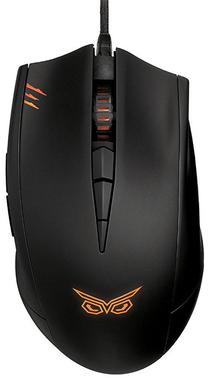 Laidinė žaidimų pelė Asus Strix Claw, juoda sp.