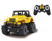 Rc автомобиль Jamara Wrangler Rubicon 405053, 1:20, черный цв./желтый цв.