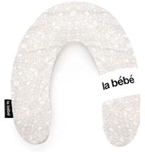 Grūtnieču spilvens La bebe, balta krās./pelēka krās.