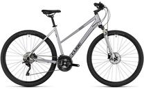 Велосипед гибридный Cube Nature EXC Trapeze, 29 ″, 20" рама, серебристый цв./черный цв.