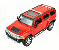 Rotaļlieta automašīna MSZ Hummer H3, 1:24, (krāsa/dizains tiek izvēlēts nejauši)