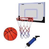 Sporta rotaļlieta VLX Basketball Set 90499, zila krās./balta krās./melna krās.