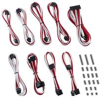 Vads Cablemod ModMesh ZUAD-1026, balta krās./sarkana krās.