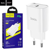 Adapteris Hoco LAD_N14, USB Type C, balta sp., 20 W