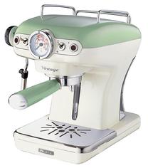 Espreso kavos aparatai Ariete 1389/14 Espresso Vintage, žalia sp., 900 W Prekė su pažeista pakuote.