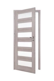 Iekšdurvju vērtne PerfectDoor Erie ERIE 01, kreisais, pelēka ozola krās., 203.5 x 84.4 x 4 cm